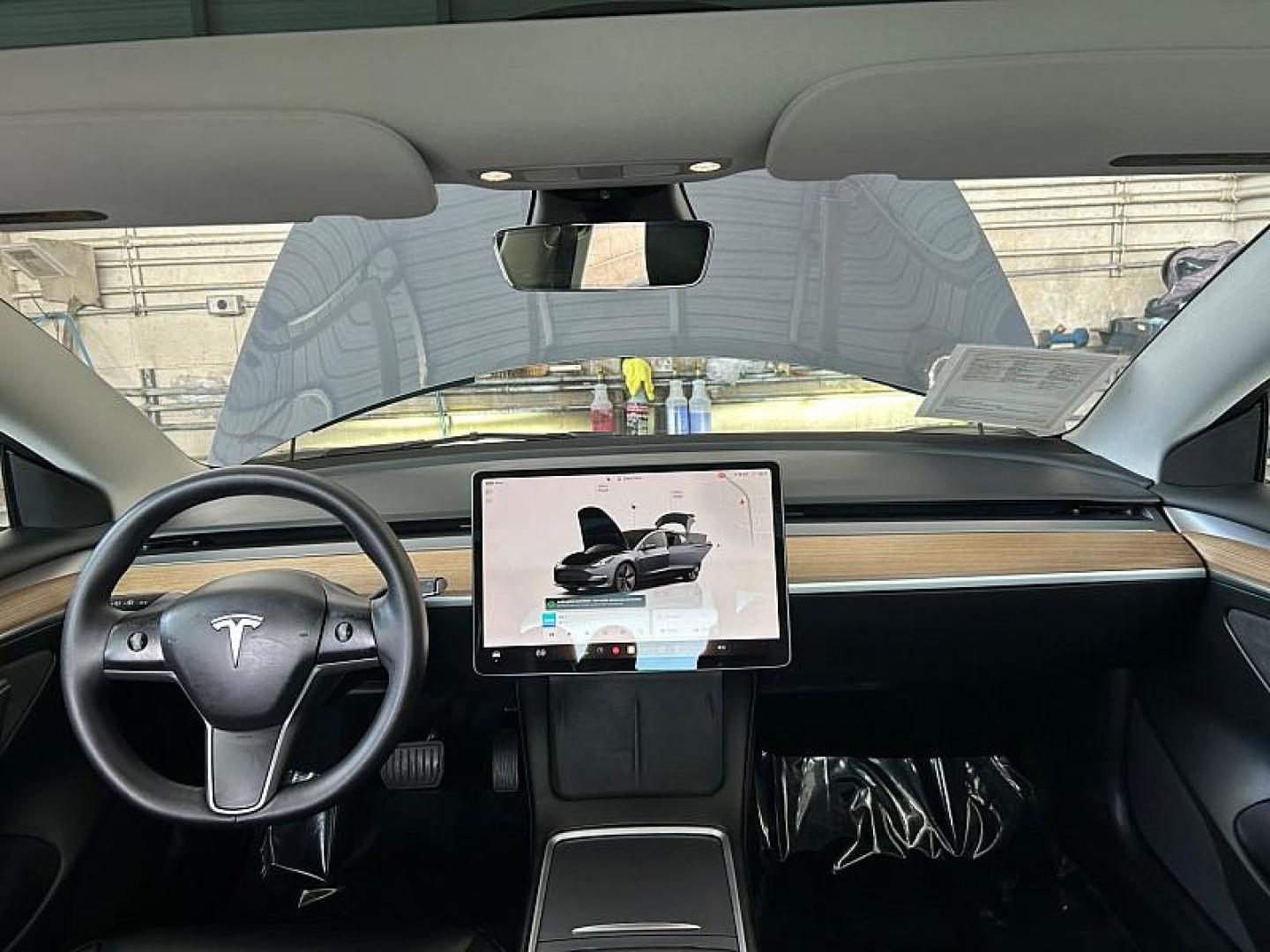 2023 GRAY Tesla Model 3 (5YJ3E1EA2PF) with an AC Electric Motor engine, Single-Speed Fixed Gear transmission, located at 412 Auto Vista Drive, Palmdale, 93551, (661) 945-0620, 34.592636, -118.136681- Photo#16