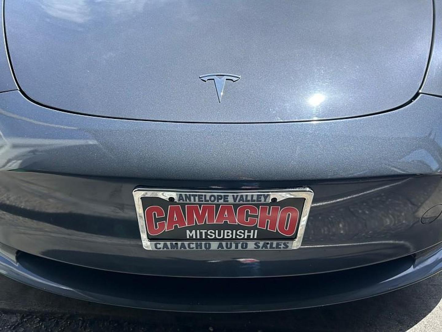 2023 GRAY Tesla Model 3 (5YJ3E1EA2PF) with an AC Electric Motor engine, Single-Speed Fixed Gear transmission, located at 412 Auto Vista Drive, Palmdale, 93551, (661) 945-0620, 34.592636, -118.136681- Photo#20