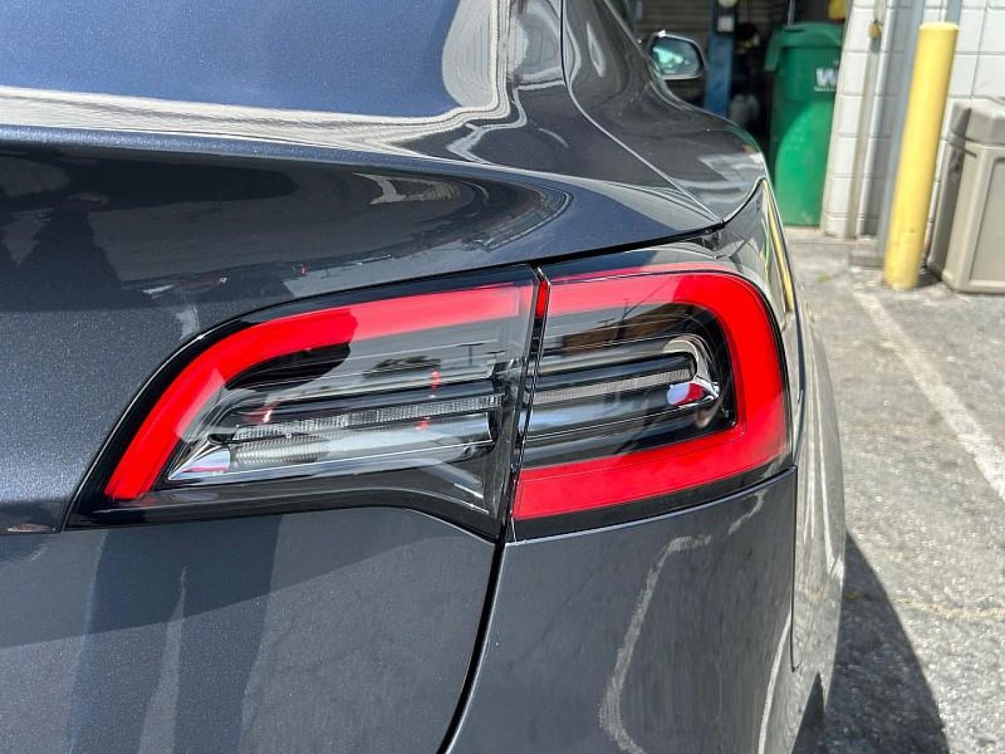 2023 GRAY Tesla Model 3 (5YJ3E1EA2PF) with an AC Electric Motor engine, Single-Speed Fixed Gear transmission, located at 412 Auto Vista Drive, Palmdale, 93551, (661) 945-0620, 34.592636, -118.136681- Photo#22