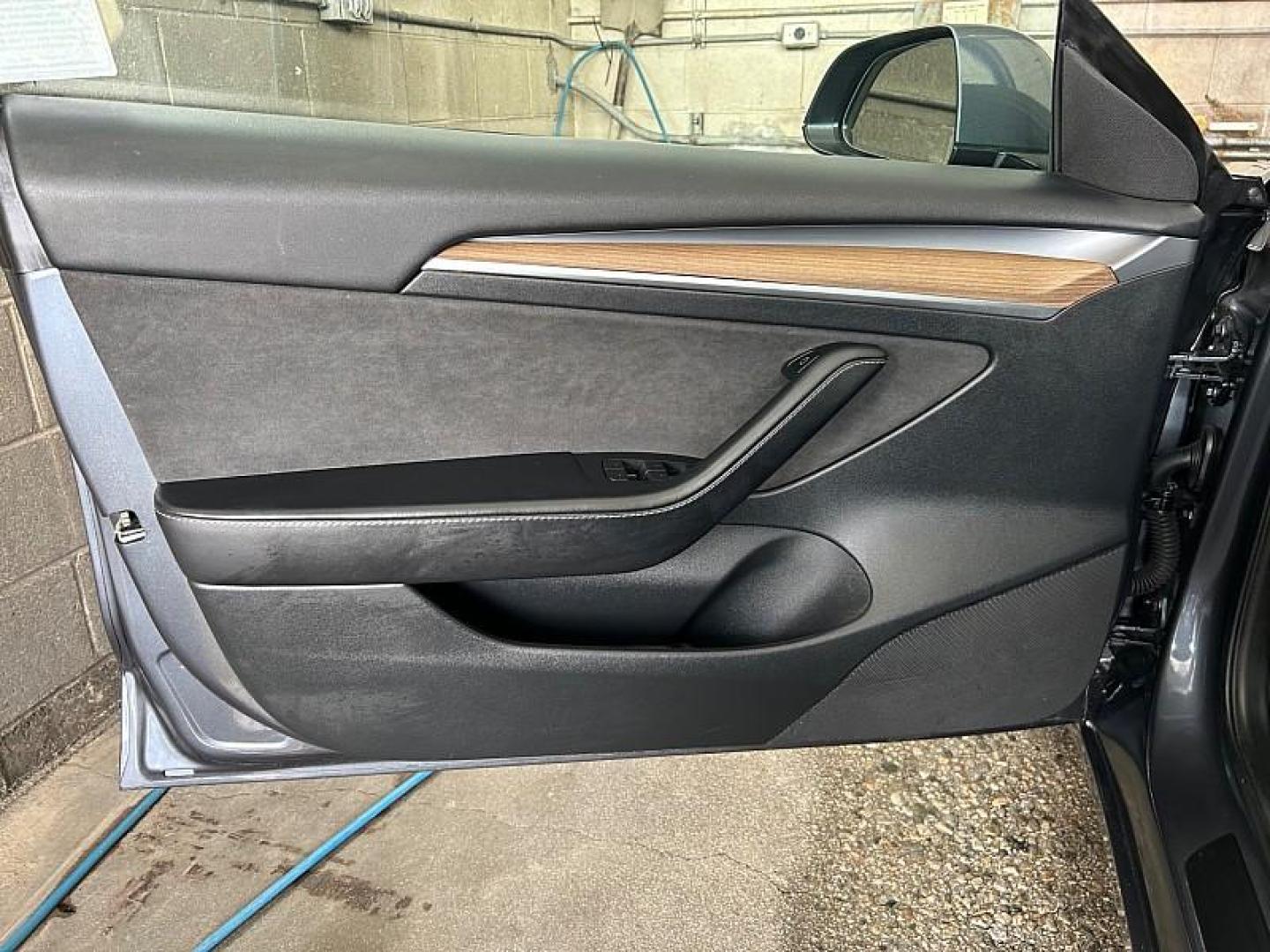 2023 GRAY Tesla Model 3 (5YJ3E1EA2PF) with an AC Electric Motor engine, Single-Speed Fixed Gear transmission, located at 412 Auto Vista Drive, Palmdale, 93551, (661) 945-0620, 34.592636, -118.136681- Photo#26