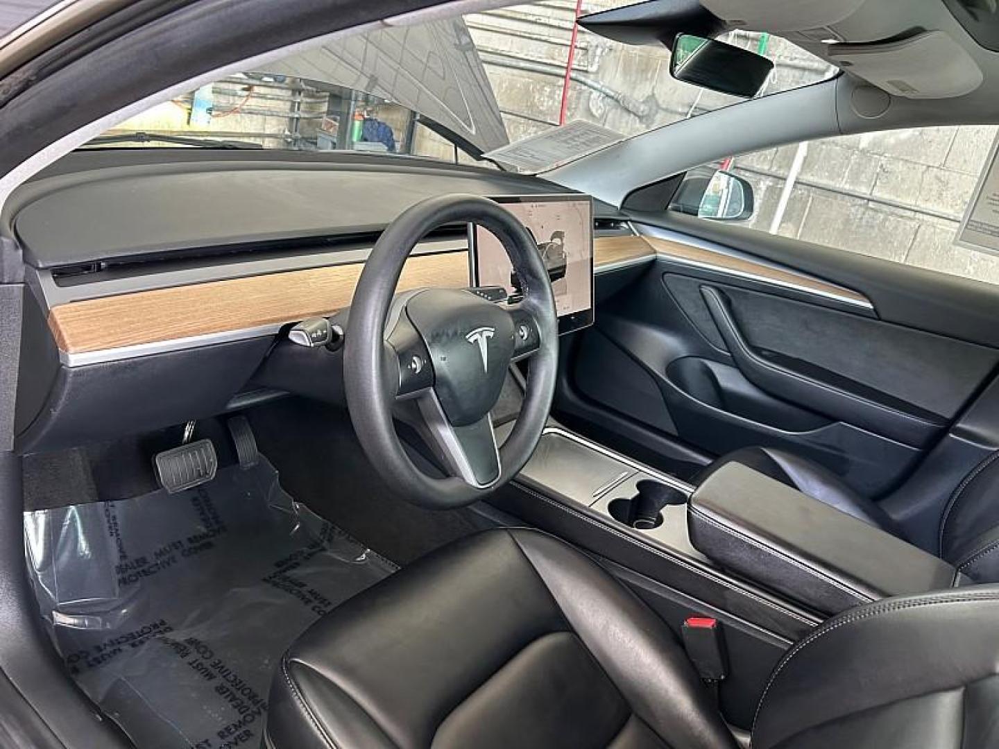 2023 GRAY Tesla Model 3 (5YJ3E1EA2PF) with an AC Electric Motor engine, Single-Speed Fixed Gear transmission, located at 412 Auto Vista Drive, Palmdale, 93551, (661) 945-0620, 34.592636, -118.136681- Photo#27