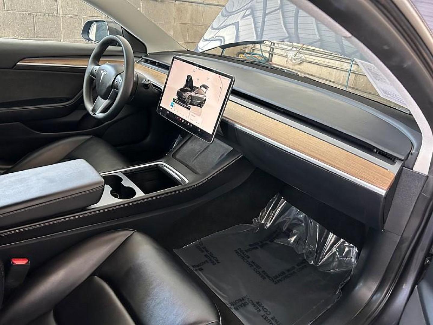 2023 GRAY Tesla Model 3 (5YJ3E1EA2PF) with an AC Electric Motor engine, Single-Speed Fixed Gear transmission, located at 412 Auto Vista Drive, Palmdale, 93551, (661) 945-0620, 34.592636, -118.136681- Photo#30