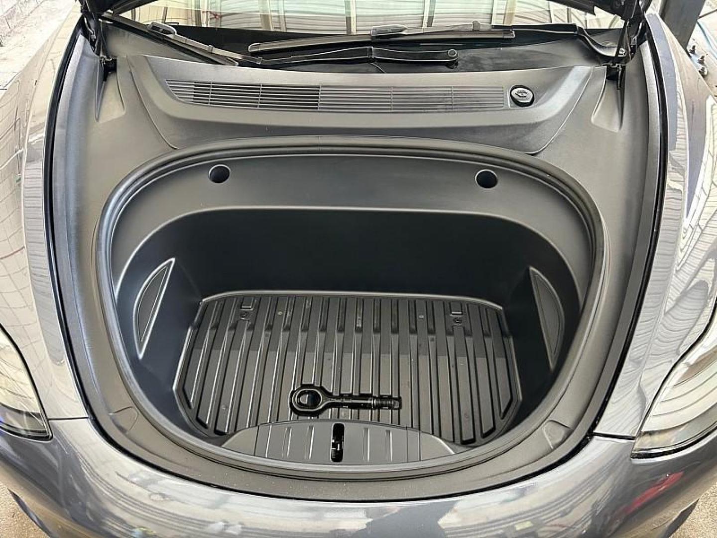 2023 GRAY Tesla Model 3 (5YJ3E1EA2PF) with an AC Electric Motor engine, Single-Speed Fixed Gear transmission, located at 412 Auto Vista Drive, Palmdale, 93551, (661) 945-0620, 34.592636, -118.136681- Photo#32