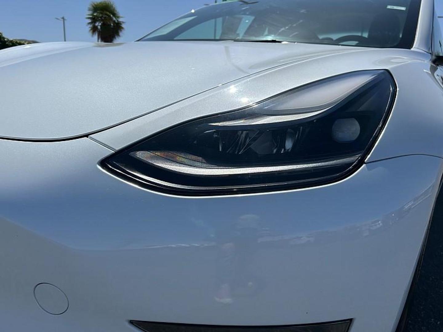 2023 WHITE Tesla Model 3 (5YJ3E1EA5PF) with an AC Electric Motor engine, Single-Speed Fixed Gear transmission, located at 412 Auto Vista Drive, Palmdale, 93551, (661) 945-0620, 34.592636, -118.136681 - Photo#5