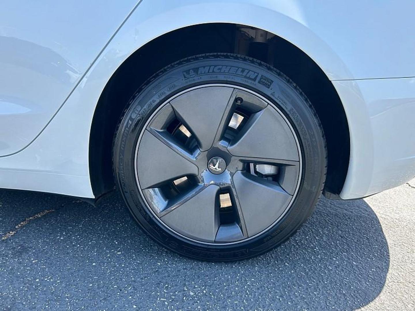 2023 WHITE Tesla Model 3 (5YJ3E1EA5PF) with an AC Electric Motor engine, Single-Speed Fixed Gear transmission, located at 412 Auto Vista Drive, Palmdale, 93551, (661) 945-0620, 34.592636, -118.136681 - Photo#13