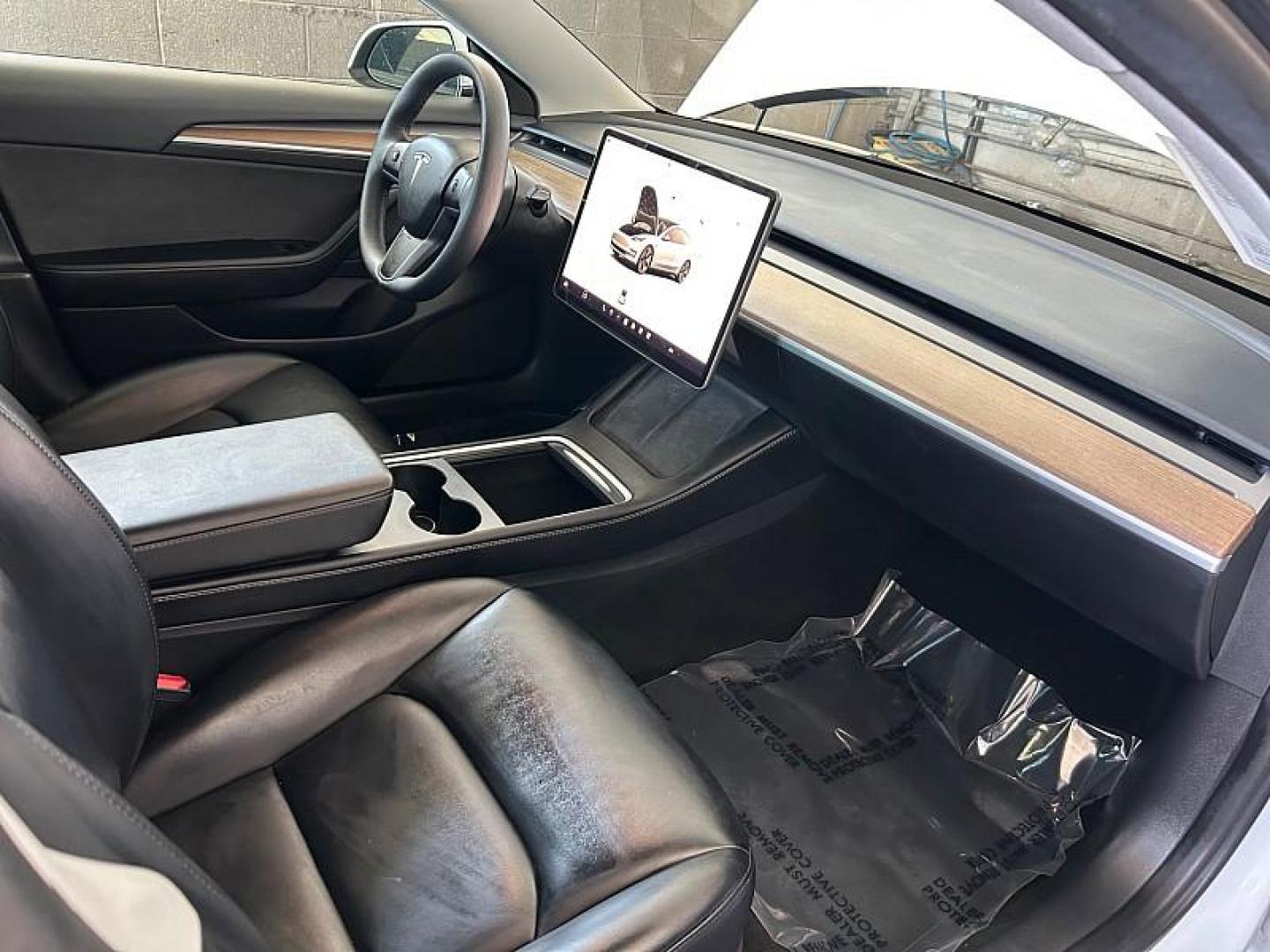 2023 WHITE Tesla Model 3 (5YJ3E1EA5PF) with an AC Electric Motor engine, Single-Speed Fixed Gear transmission, located at 412 Auto Vista Drive, Palmdale, 93551, (661) 945-0620, 34.592636, -118.136681 - Photo#30