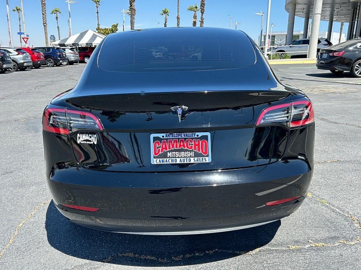 2023 BLACK Tesla Model 3 (5YJ3E1EA6PF) with an AC Electric Motor engine, Single-Speed Fixed Gear transmission, located at 412 Auto Vista Drive, Palmdale, 93551, (661) 945-0620, 34.592636, -118.136681 - Photo#3