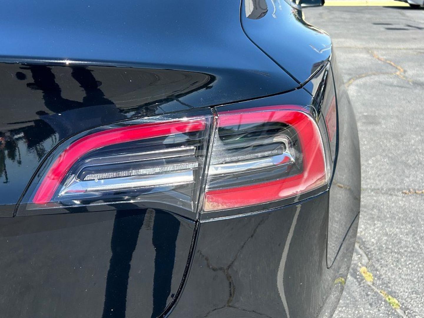 2023 BLACK Tesla Model 3 (5YJ3E1EA6PF) with an AC Electric Motor engine, Single-Speed Fixed Gear transmission, located at 412 Auto Vista Drive, Palmdale, 93551, (661) 945-0620, 34.592636, -118.136681 - Photo#13