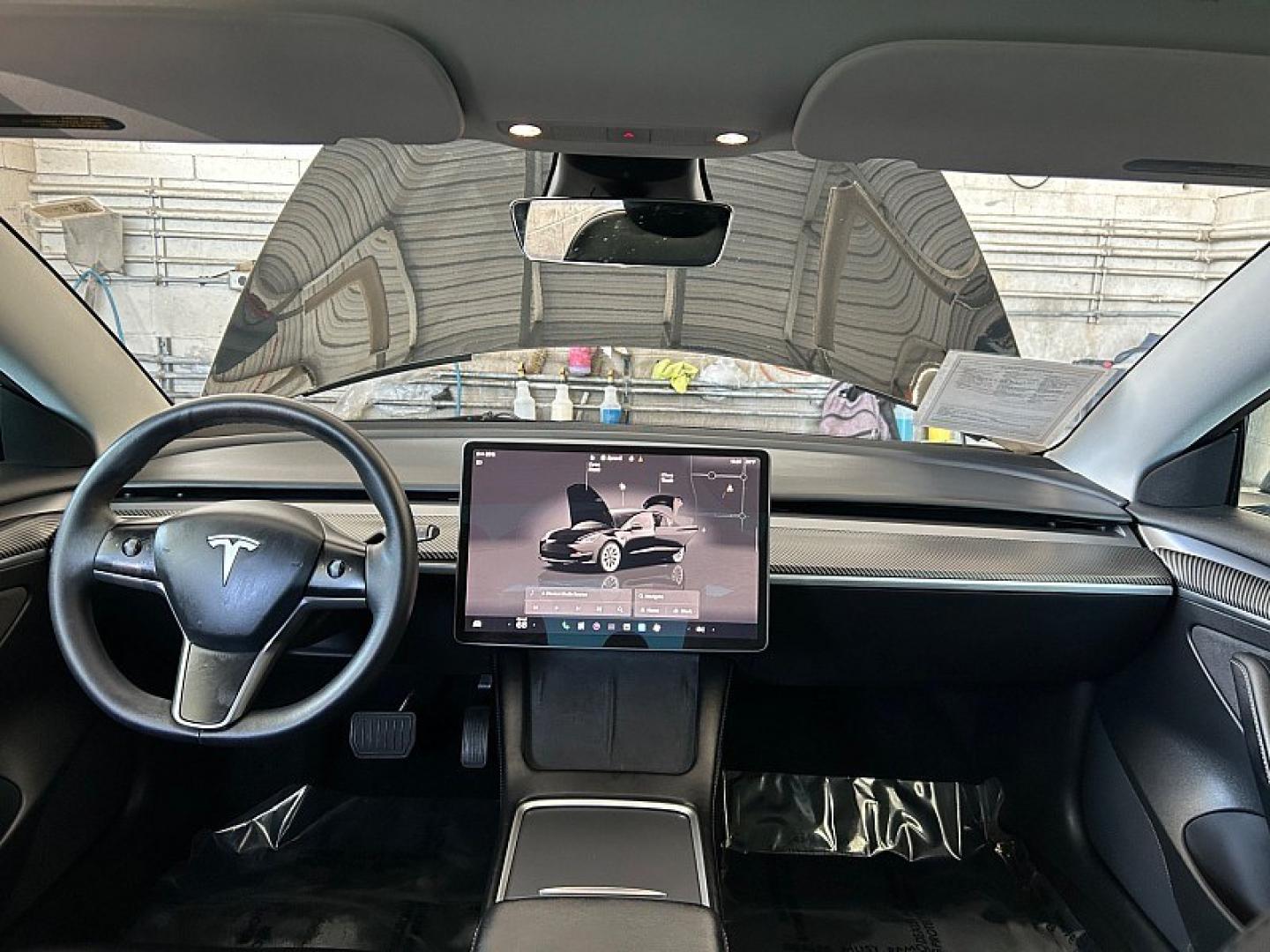 2023 BLACK Tesla Model 3 (5YJ3E1EA6PF) with an AC Electric Motor engine, Single-Speed Fixed Gear transmission, located at 412 Auto Vista Drive, Palmdale, 93551, (661) 945-0620, 34.592636, -118.136681 - Photo#24