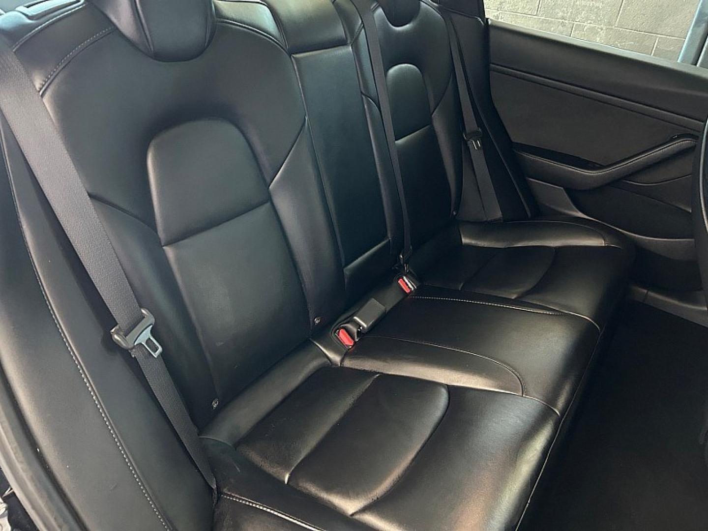 2023 BLACK Tesla Model 3 (5YJ3E1EA6PF) with an AC Electric Motor engine, Single-Speed Fixed Gear transmission, located at 412 Auto Vista Drive, Palmdale, 93551, (661) 945-0620, 34.592636, -118.136681 - Photo#26
