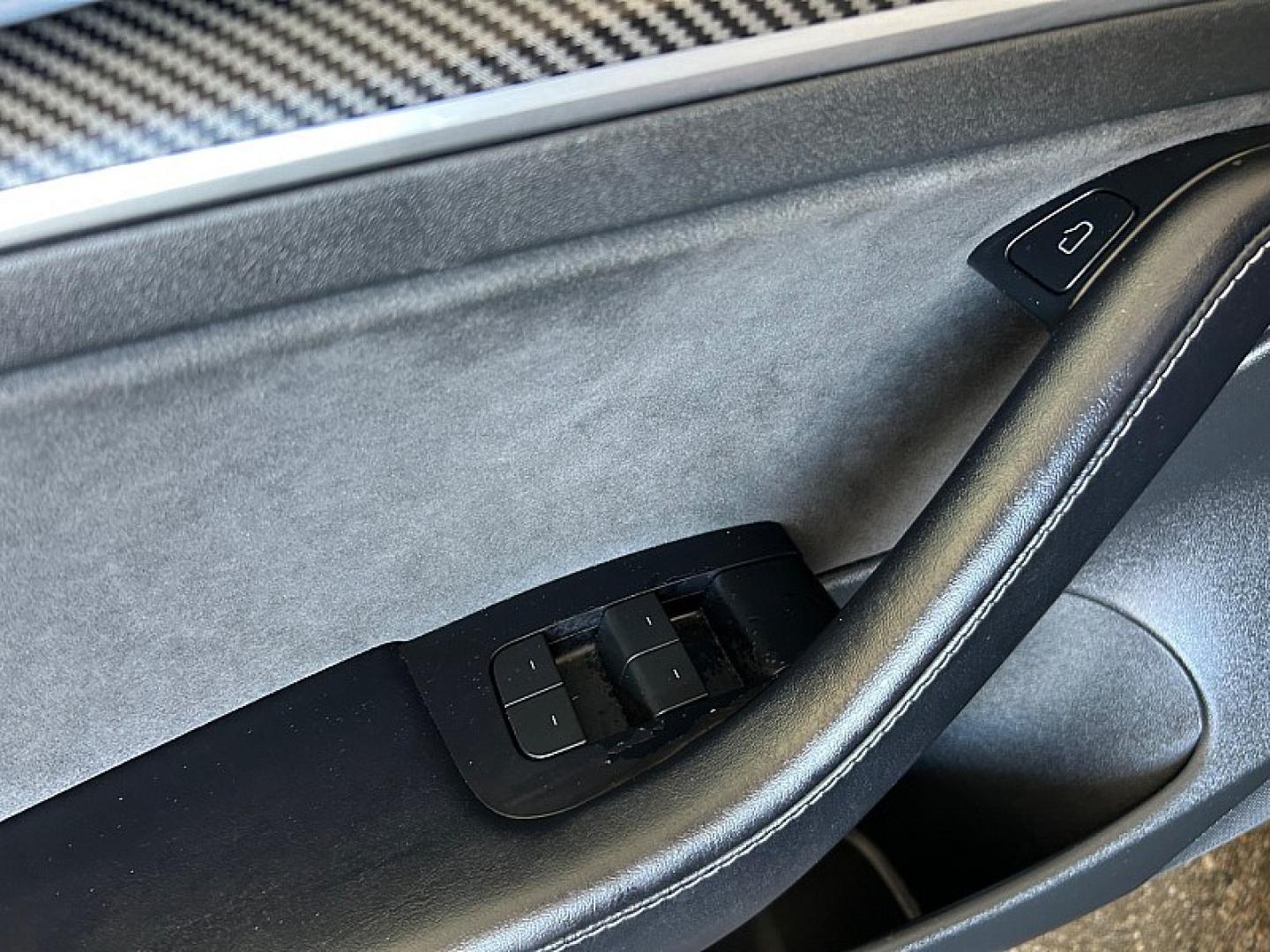 2023 BLACK Tesla Model 3 (5YJ3E1EA6PF) with an AC Electric Motor engine, Single-Speed Fixed Gear transmission, located at 412 Auto Vista Drive, Palmdale, 93551, (661) 945-0620, 34.592636, -118.136681 - Photo#28