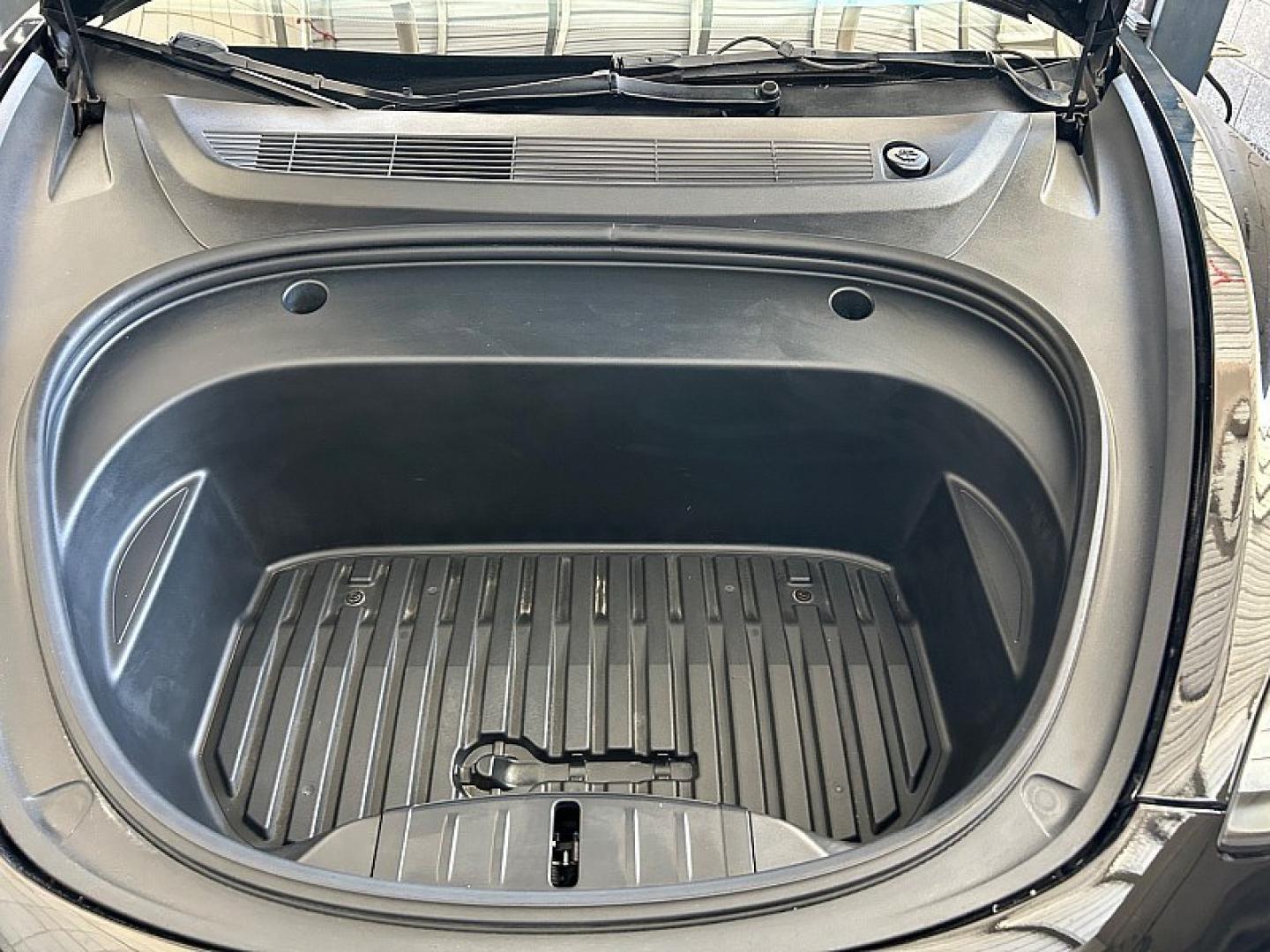 2023 BLACK Tesla Model 3 (5YJ3E1EA6PF) with an AC Electric Motor engine, Single-Speed Fixed Gear transmission, located at 412 Auto Vista Drive, Palmdale, 93551, (661) 945-0620, 34.592636, -118.136681 - Photo#32