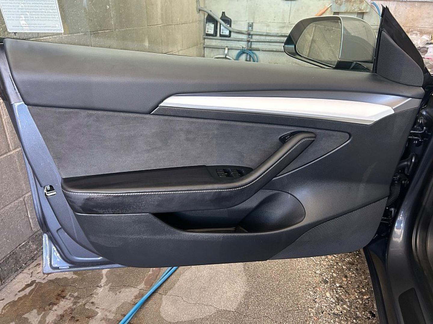 2023 GRAY Tesla Model 3 (5YJ3E1EC5PF) with an Dual AC Electric Motors engine, Single-Speed Fixed Gear transmission, located at 412 Auto Vista Drive, Palmdale, 93551, (661) 945-0620, 34.592636, -118.136681- Photo#16