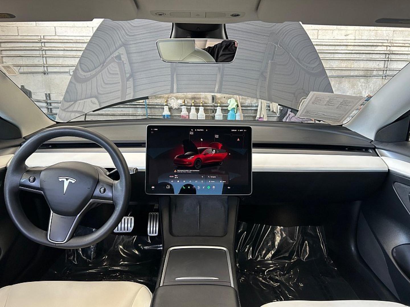 2023 GRAY Tesla Model 3 (5YJ3E1EC5PF) with an Dual AC Electric Motors engine, Single-Speed Fixed Gear transmission, located at 412 Auto Vista Drive, Palmdale, 93551, (661) 945-0620, 34.592636, -118.136681- Photo#18