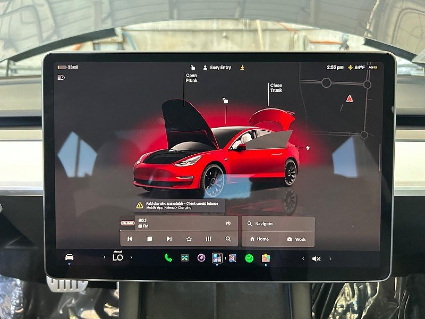 2023 GRAY Tesla Model 3 (5YJ3E1EC5PF) with an Dual AC Electric Motors engine, Single-Speed Fixed Gear transmission, located at 412 Auto Vista Drive, Palmdale, 93551, (661) 945-0620, 34.592636, -118.136681- Photo#20