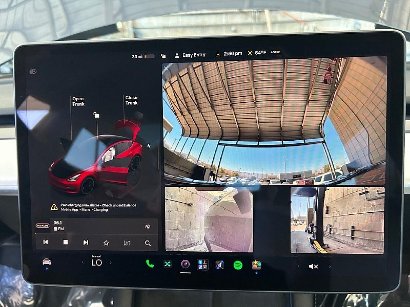 2023 GRAY Tesla Model 3 (5YJ3E1EC5PF) with an Dual AC Electric Motors engine, Single-Speed Fixed Gear transmission, located at 412 Auto Vista Drive, Palmdale, 93551, (661) 945-0620, 34.592636, -118.136681- Photo#25