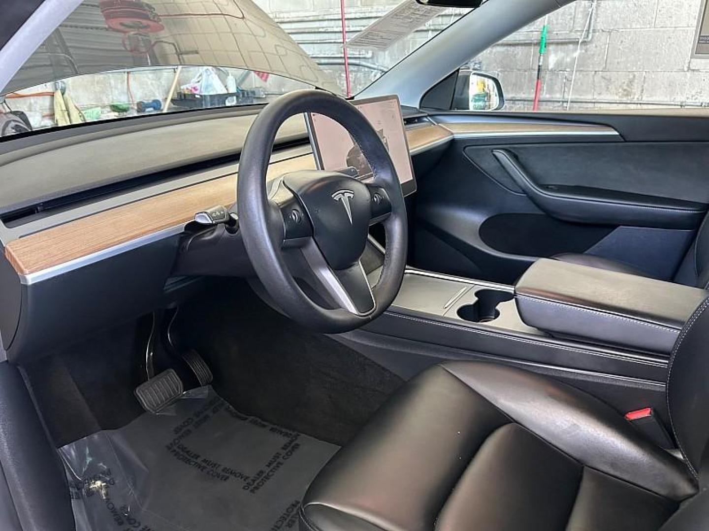 2023 GRAY Tesla Model Y (7SAYGDEE0PA) with an Dual AC Electric Motors engine, Single-Speed Fixed Gear transmission, located at 412 Auto Vista Drive, Palmdale, 93551, (661) 945-0620, 34.592636, -118.136681 - Photo#16
