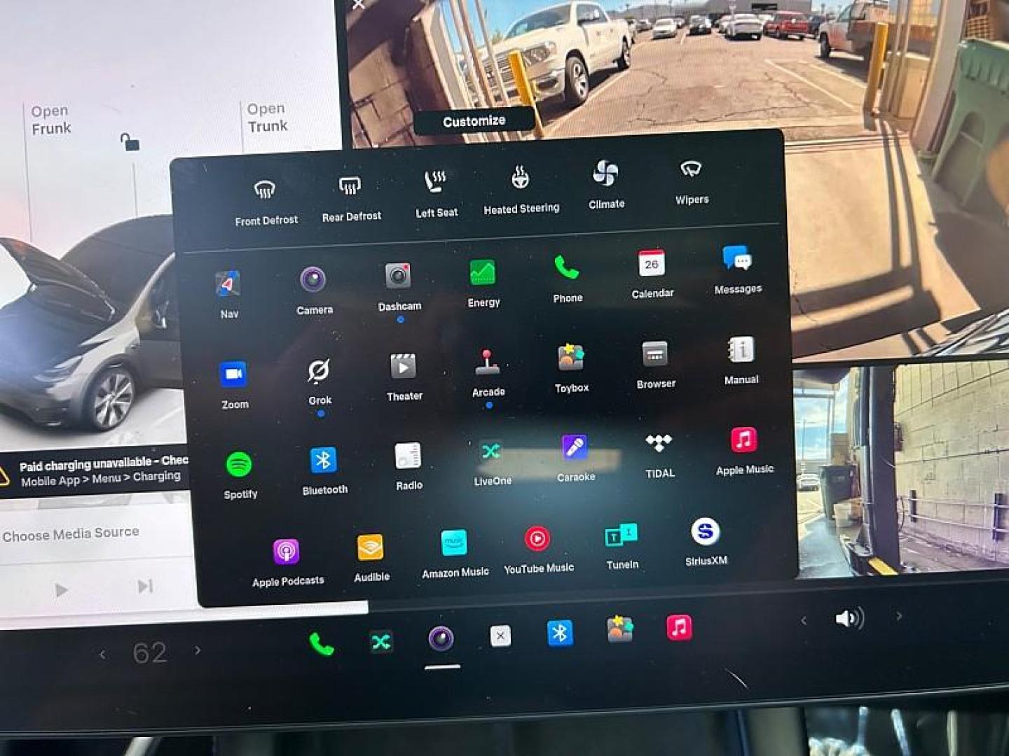 2023 GRAY Tesla Model Y (7SAYGDEE0PA) with an Dual AC Electric Motors engine, Single-Speed Fixed Gear transmission, located at 412 Auto Vista Drive, Palmdale, 93551, (661) 945-0620, 34.592636, -118.136681 - Photo#19
