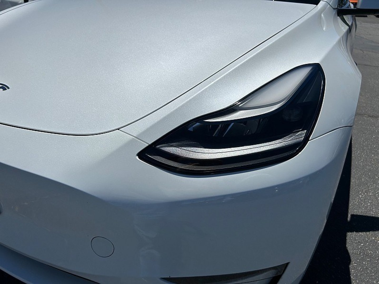 2023 White Tesla Model Y (7SAYGDEE2PF) with an Dual AC Electric Motors engine, Single-Speed Fixed Gear transmission, located at 412 Auto Vista Drive, Palmdale, 93551, (661) 945-0620, 34.592636, -118.136681- Photo#8