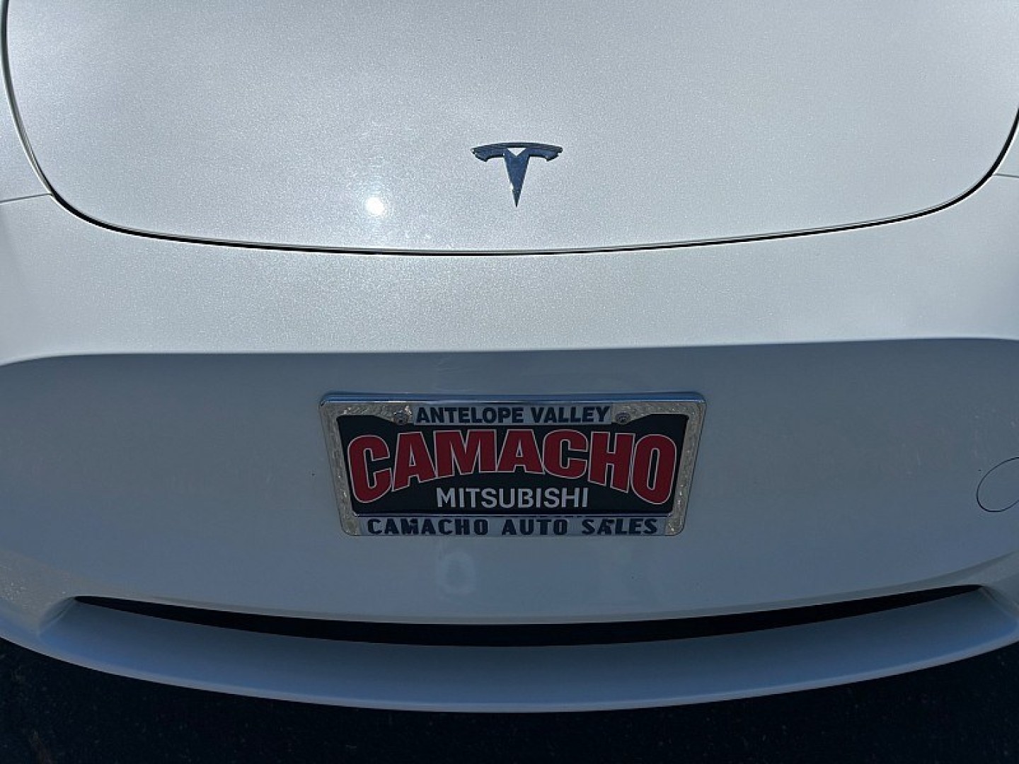 2023 White Tesla Model Y (7SAYGDEE2PF) with an Dual AC Electric Motors engine, Single-Speed Fixed Gear transmission, located at 412 Auto Vista Drive, Palmdale, 93551, (661) 945-0620, 34.592636, -118.136681- Photo#9