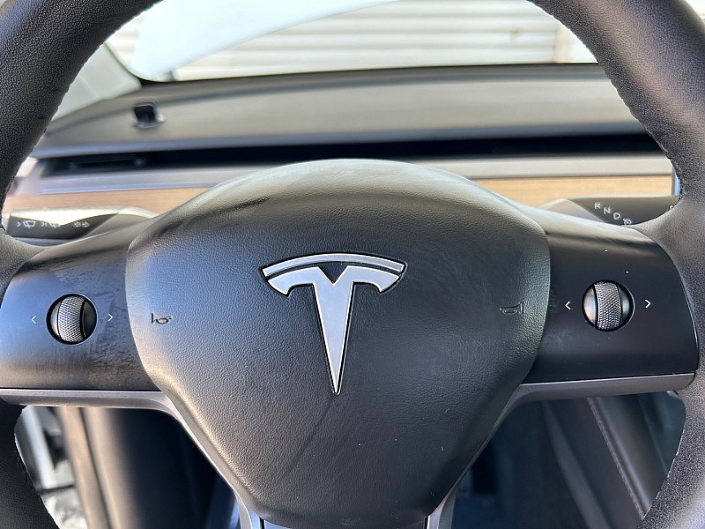 2023 White Tesla Model Y (7SAYGDEE2PF) with an Dual AC Electric Motors engine, Single-Speed Fixed Gear transmission, located at 412 Auto Vista Drive, Palmdale, 93551, (661) 945-0620, 34.592636, -118.136681- Photo#26