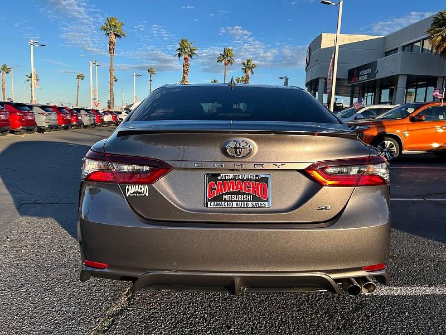 2023 GRAY Toyota Camry (4T1G11AK9PU) with an 4-Cyl 2.5 Liter engine, Automatic 8-Spd w/Sequential Shift transmission, located at 412 Auto Vista Drive, Palmdale, 93551, (661) 945-0620, 34.592636, -118.136681 - Photo#3