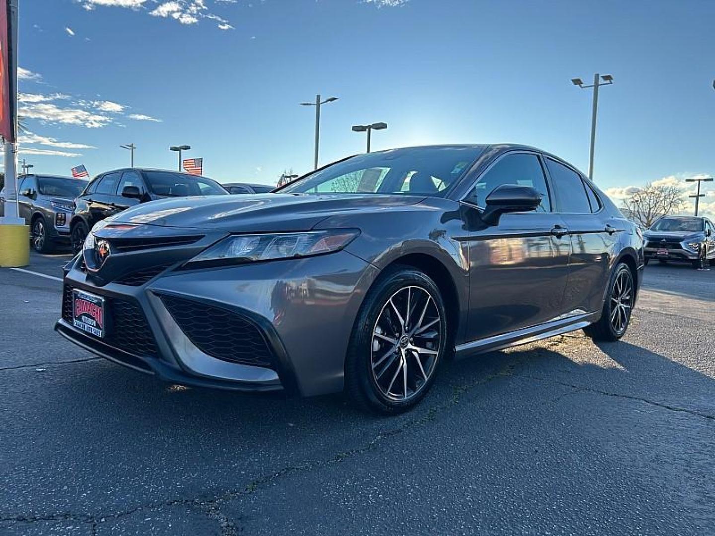 2023 GRAY Toyota Camry (4T1G11AK9PU) with an 4-Cyl 2.5 Liter engine, Automatic 8-Spd w/Sequential Shift transmission, located at 412 Auto Vista Drive, Palmdale, 93551, (661) 945-0620, 34.592636, -118.136681 - Photo#6