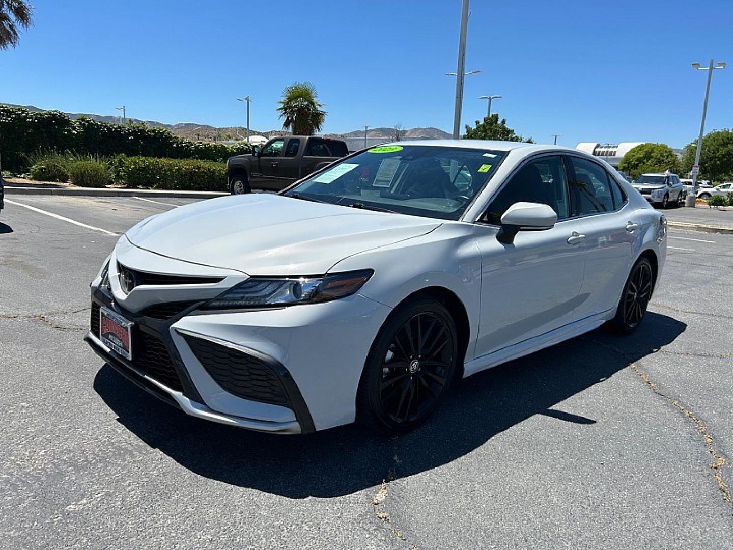2023 WHITE Toyota Camry (4T1K61AKXPU) with an 4-Cyl 2.5 Liter engine, Automatic 8-Spd w/Sequential Shift transmission, located at 412 Auto Vista Drive, Palmdale, 93551, (661) 945-0620, 34.592636, -118.136681- Photo#2