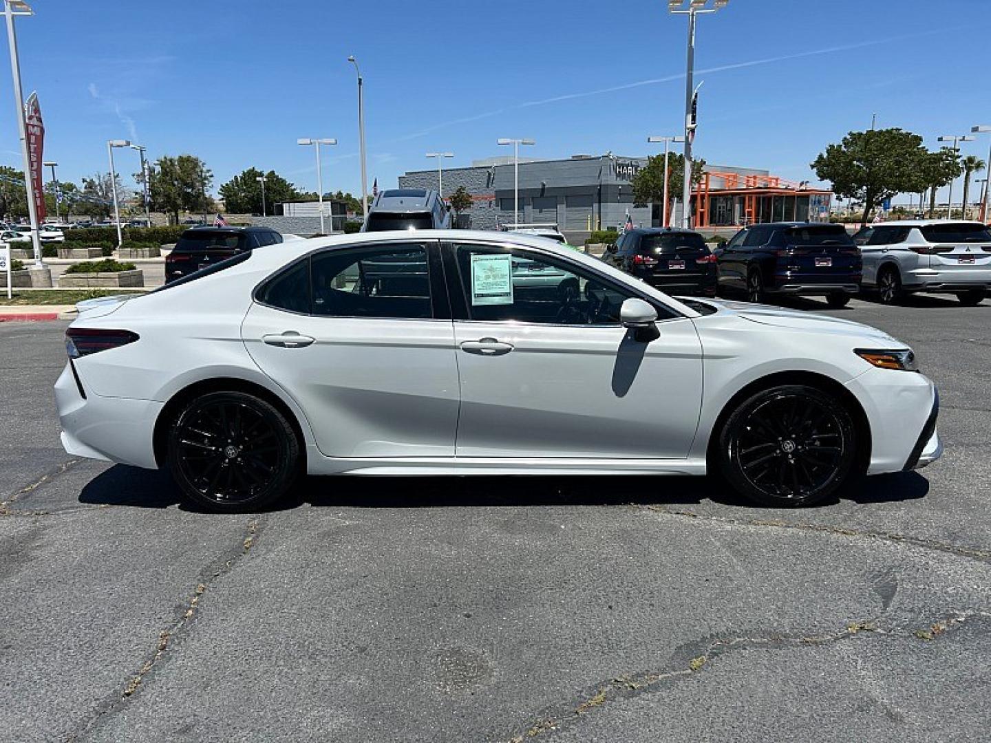 2023 WHITE Toyota Camry (4T1K61AKXPU) with an 4-Cyl 2.5 Liter engine, Automatic 8-Spd w/Sequential Shift transmission, located at 412 Auto Vista Drive, Palmdale, 93551, (661) 945-0620, 34.592636, -118.136681- Photo#5