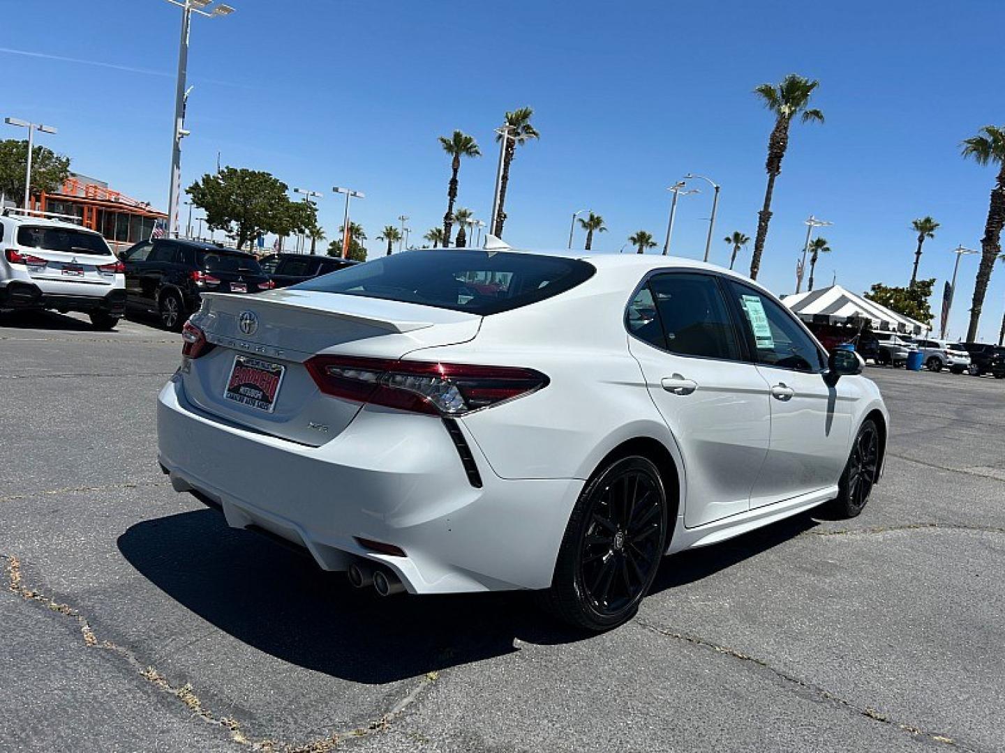 2023 WHITE Toyota Camry (4T1K61AKXPU) with an 4-Cyl 2.5 Liter engine, Automatic 8-Spd w/Sequential Shift transmission, located at 412 Auto Vista Drive, Palmdale, 93551, (661) 945-0620, 34.592636, -118.136681- Photo#6