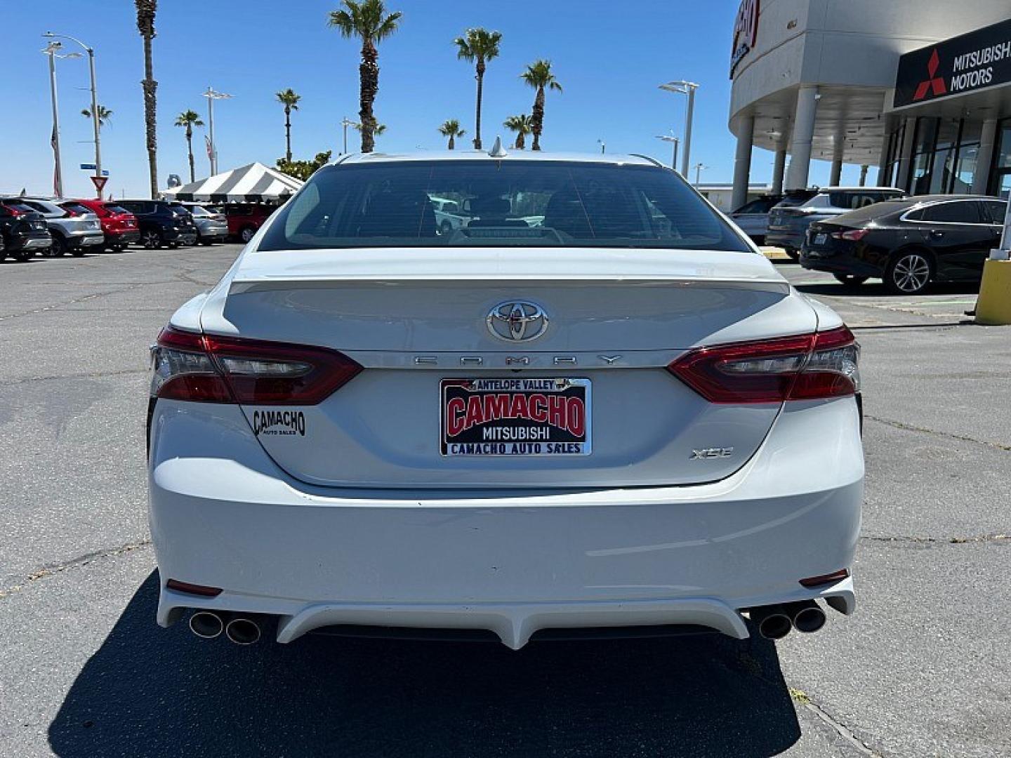 2023 WHITE Toyota Camry (4T1K61AKXPU) with an 4-Cyl 2.5 Liter engine, Automatic 8-Spd w/Sequential Shift transmission, located at 412 Auto Vista Drive, Palmdale, 93551, (661) 945-0620, 34.592636, -118.136681- Photo#7