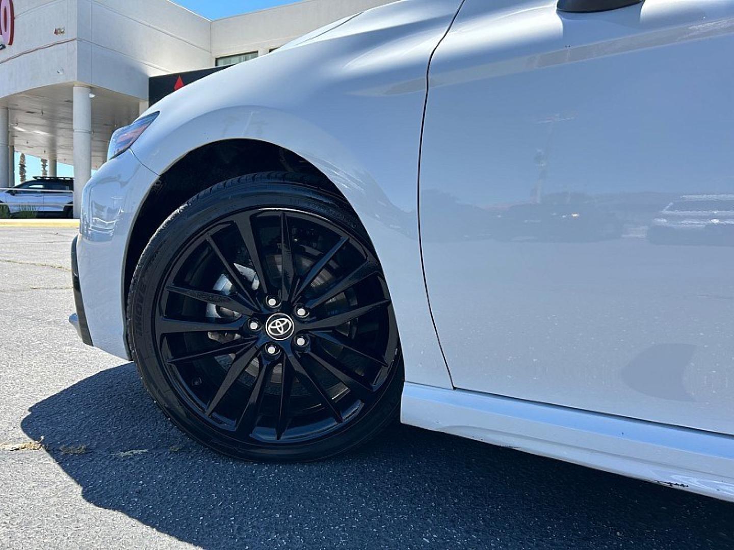 2023 WHITE Toyota Camry (4T1K61AKXPU) with an 4-Cyl 2.5 Liter engine, Automatic 8-Spd w/Sequential Shift transmission, located at 412 Auto Vista Drive, Palmdale, 93551, (661) 945-0620, 34.592636, -118.136681- Photo#10