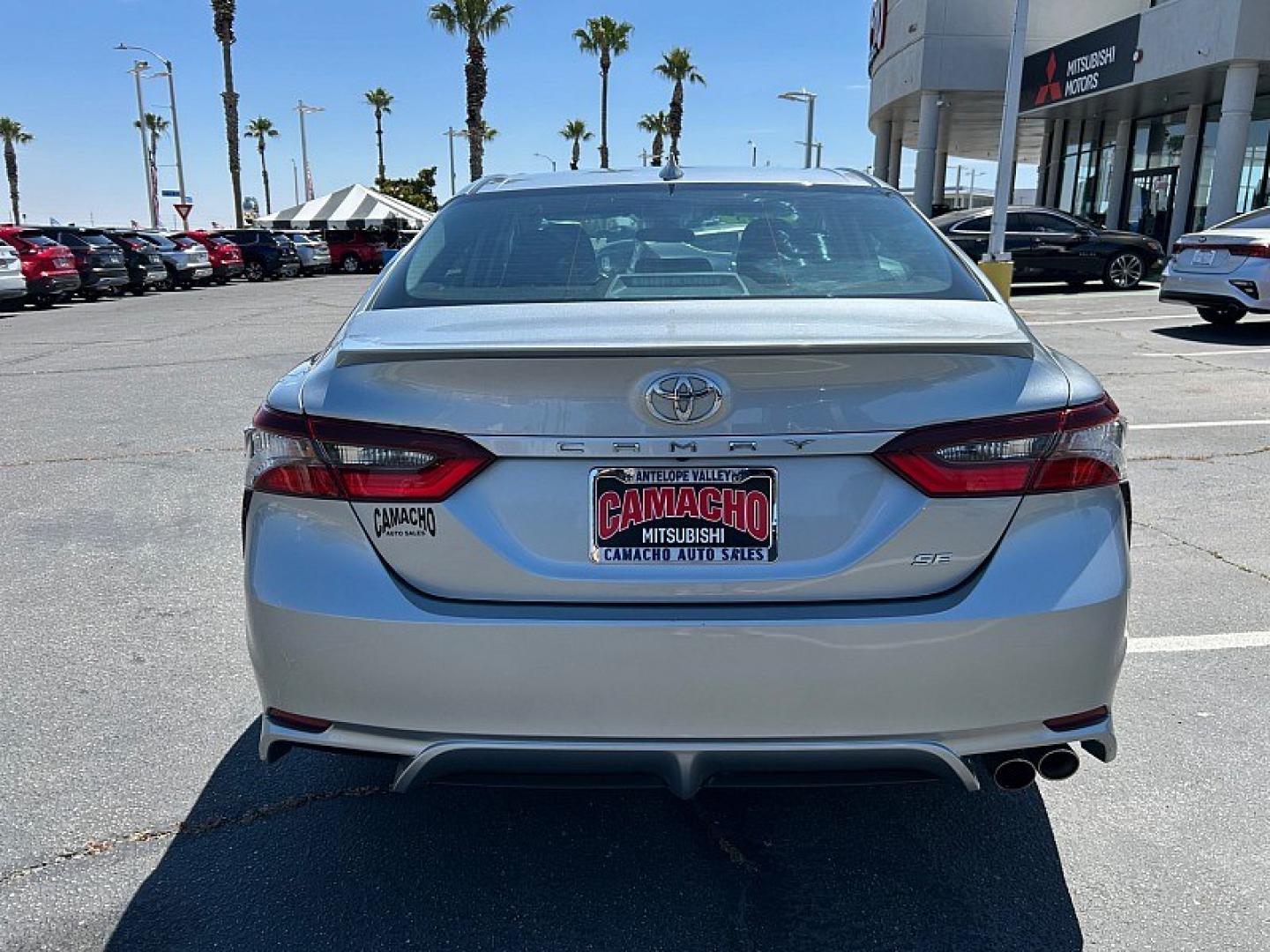 2023 SILVER Toyota Camry (4T1G11AK9PU) with an 4-Cyl 2.5 Liter engine, Automatic 8-Spd w/Sequential Shift transmission, located at 412 Auto Vista Drive, Palmdale, 93551, (661) 945-0620, 34.592636, -118.136681- Photo#3
