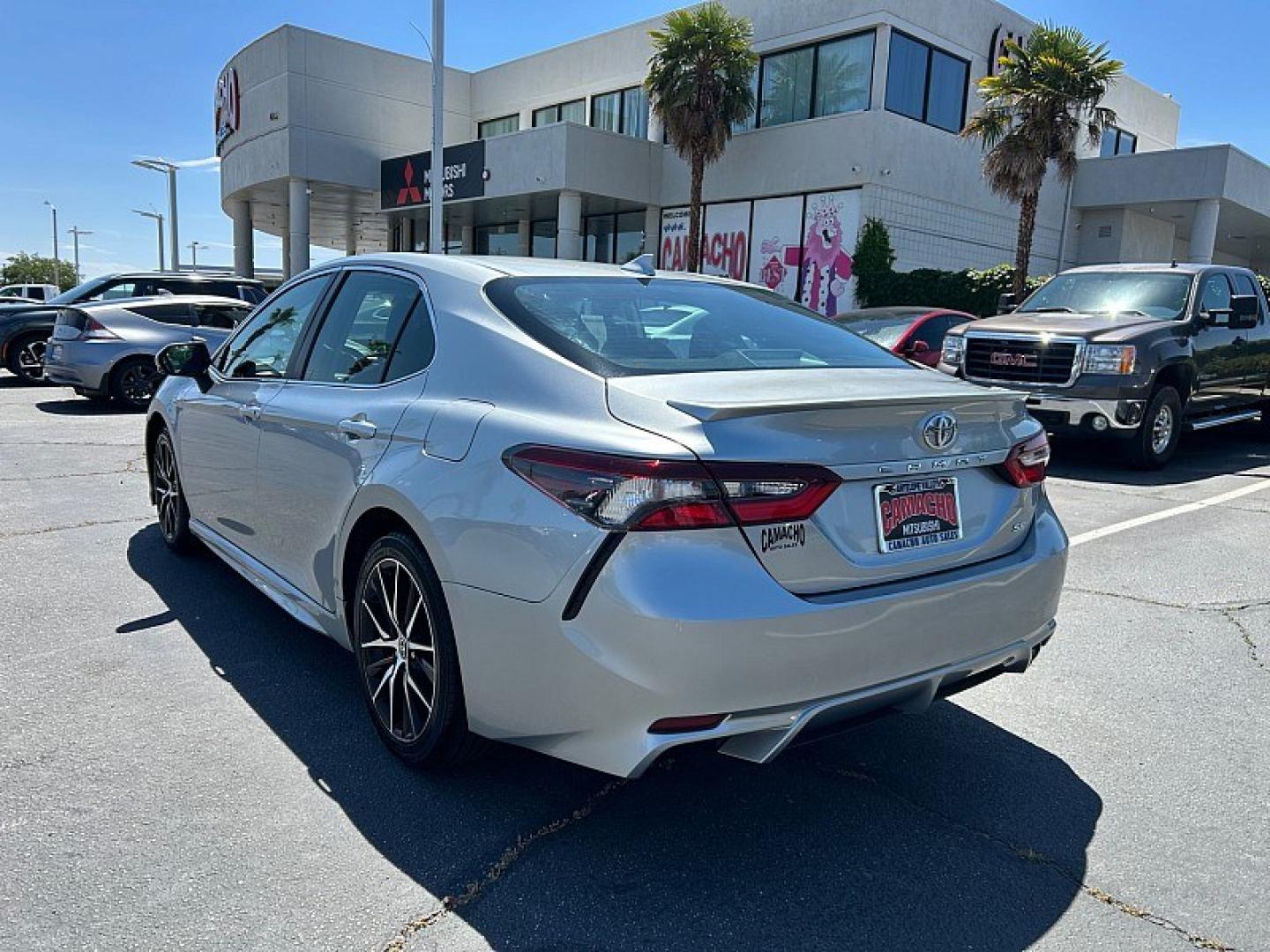 2023 SILVER Toyota Camry (4T1G11AK9PU) with an 4-Cyl 2.5 Liter engine, Automatic 8-Spd w/Sequential Shift transmission, located at 412 Auto Vista Drive, Palmdale, 93551, (661) 945-0620, 34.592636, -118.136681- Photo#4