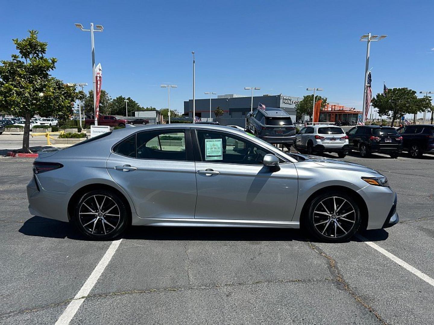 2023 SILVER Toyota Camry (4T1G11AK9PU) with an 4-Cyl 2.5 Liter engine, Automatic 8-Spd w/Sequential Shift transmission, located at 412 Auto Vista Drive, Palmdale, 93551, (661) 945-0620, 34.592636, -118.136681- Photo#7