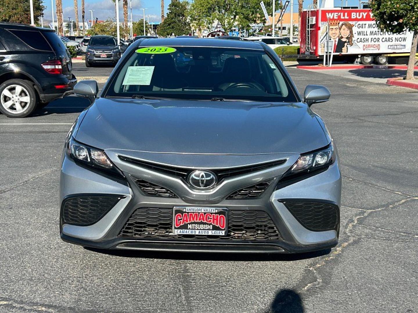 2023 SILVER Toyota Camry (4T1G11AK9PU) with an 4-Cyl 2.5 Liter engine, Automatic 8-Spd w/Sequential Shift transmission, located at 412 Auto Vista Drive, Palmdale, 93551, (661) 945-0620, 34.592636, -118.136681- Photo#2