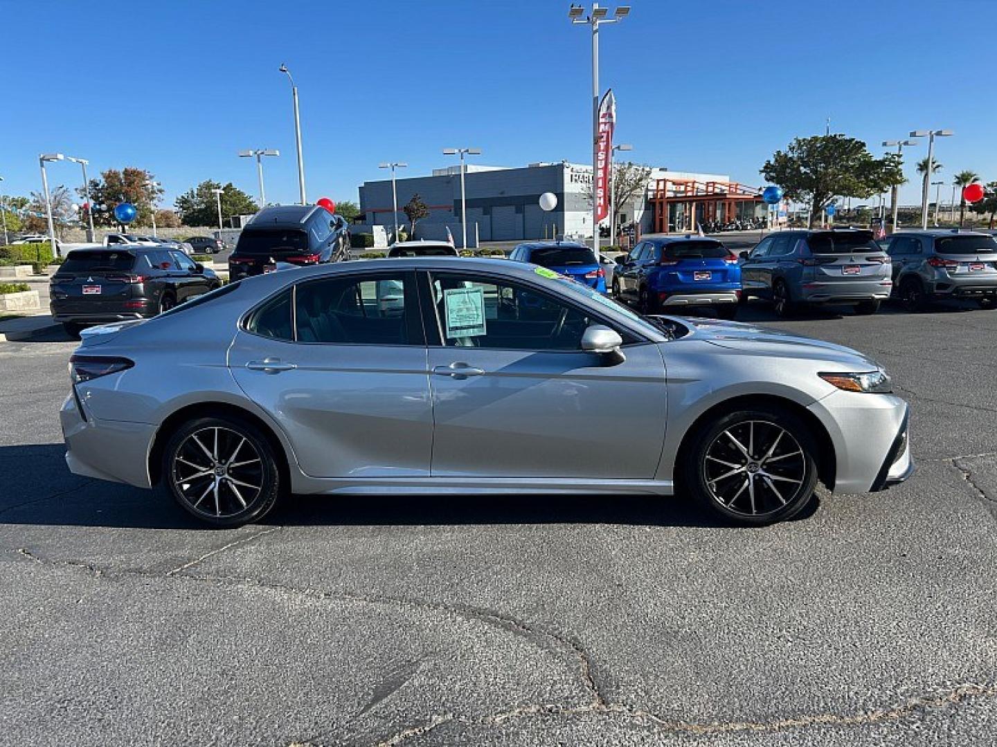 2023 SILVER Toyota Camry (4T1G11AK9PU) with an 4-Cyl 2.5 Liter engine, Automatic 8-Spd w/Sequential Shift transmission, located at 412 Auto Vista Drive, Palmdale, 93551, (661) 945-0620, 34.592636, -118.136681- Photo#4