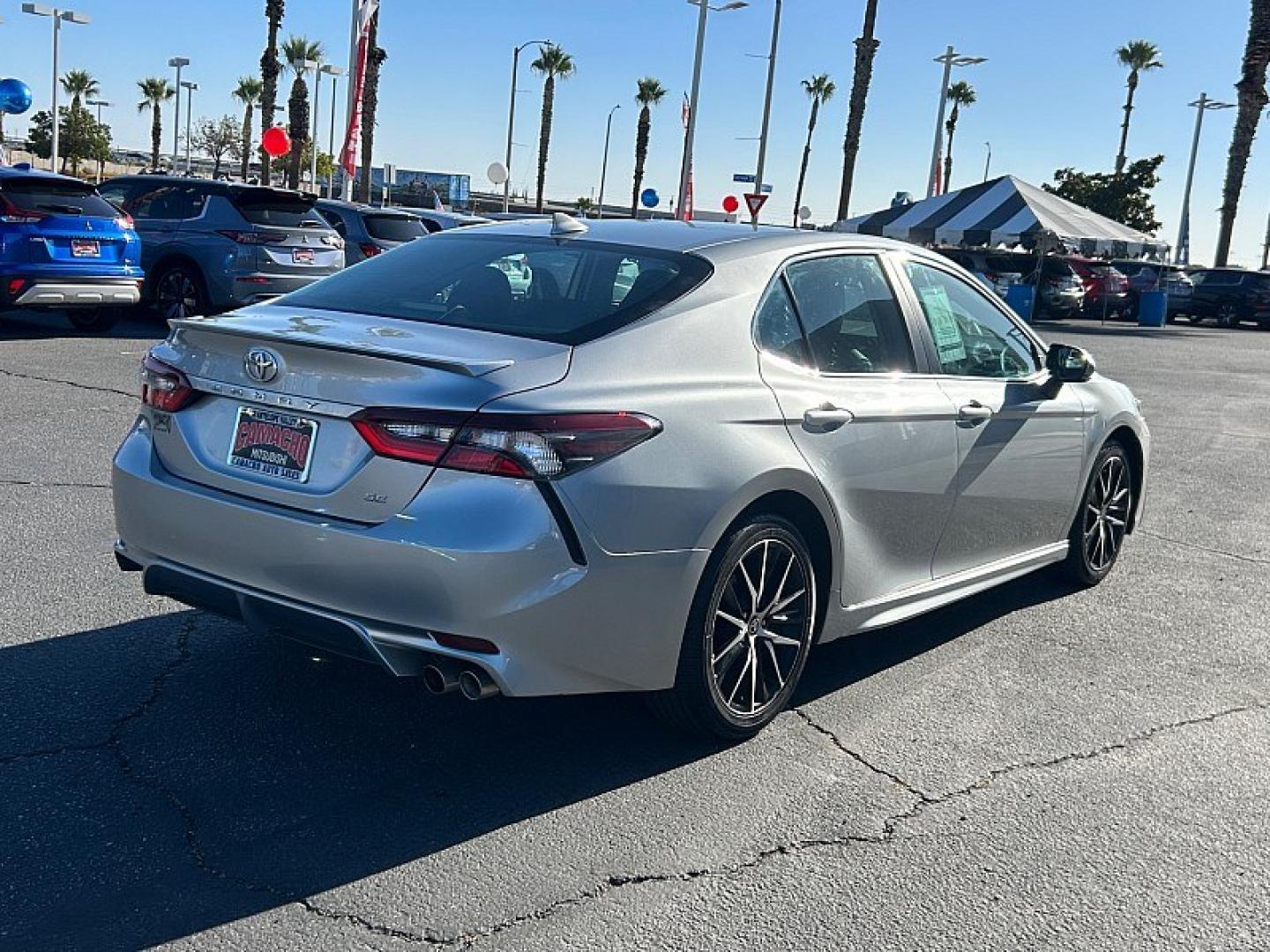 2023 SILVER Toyota Camry (4T1G11AK9PU) with an 4-Cyl 2.5 Liter engine, Automatic 8-Spd w/Sequential Shift transmission, located at 412 Auto Vista Drive, Palmdale, 93551, (661) 945-0620, 34.592636, -118.136681- Photo#7