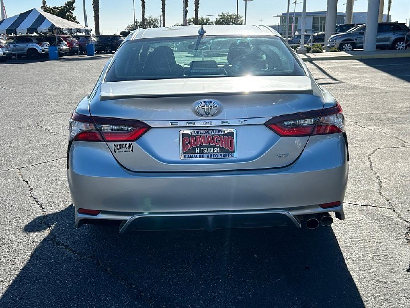 2023 SILVER Toyota Camry (4T1G11AK9PU) with an 4-Cyl 2.5 Liter engine, Automatic 8-Spd w/Sequential Shift transmission, located at 412 Auto Vista Drive, Palmdale, 93551, (661) 945-0620, 34.592636, -118.136681- Photo#8
