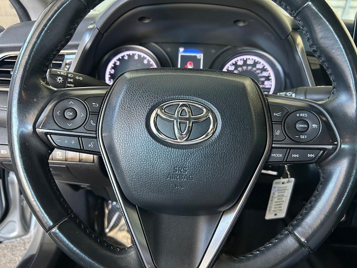 2023 SILVER Toyota Camry (4T1G11AK9PU) with an 4-Cyl 2.5 Liter engine, Automatic 8-Spd w/Sequential Shift transmission, located at 412 Auto Vista Drive, Palmdale, 93551, (661) 945-0620, 34.592636, -118.136681- Photo#38
