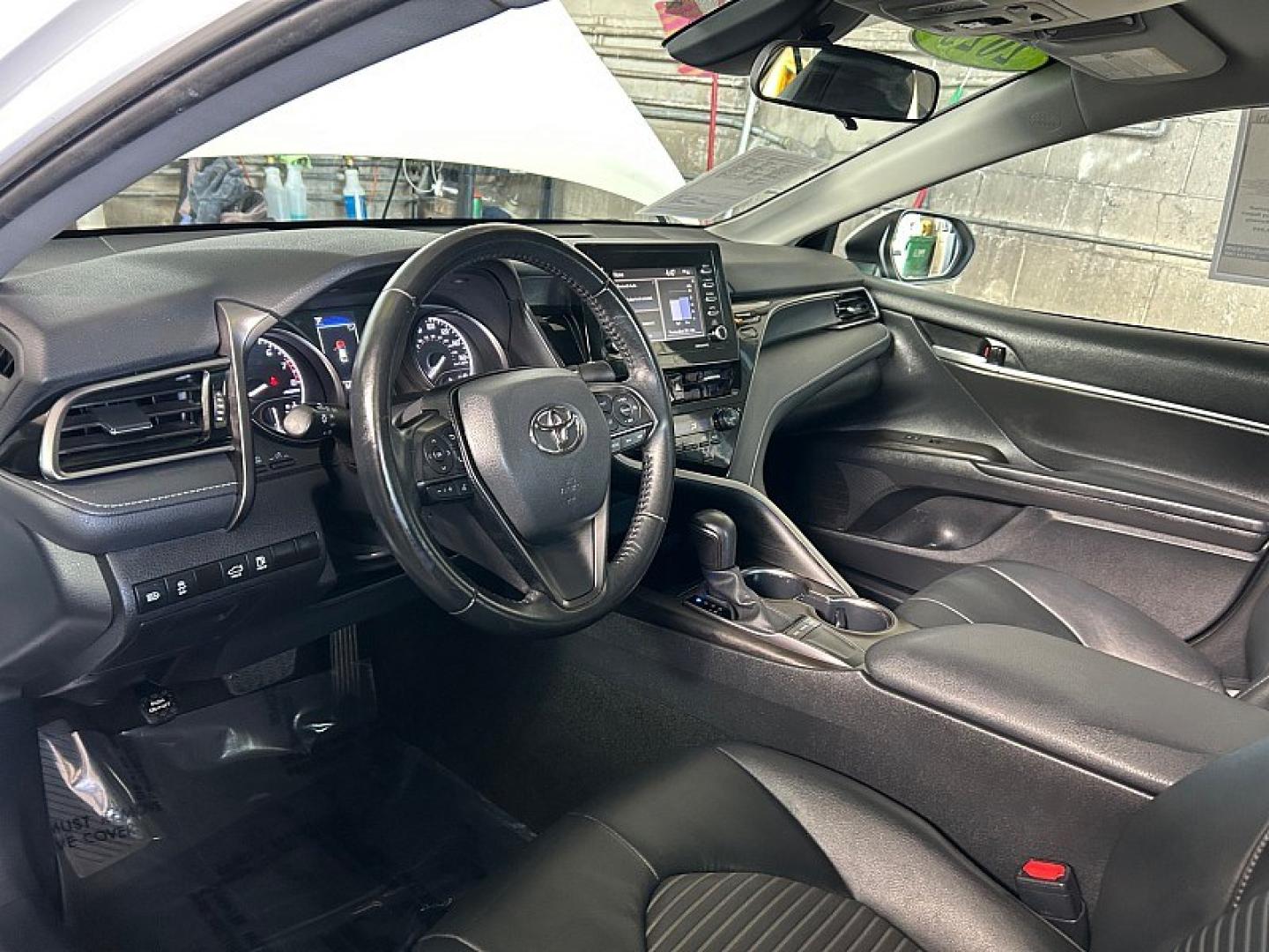 2023 WHITE Toyota Camry (4T1G11AK9PU) with an 4-Cyl 2.5 Liter engine, Automatic 8-Spd w/Sequential Shift transmission, located at 412 Auto Vista Drive, Palmdale, 93551, (661) 945-0620, 34.592636, -118.136681 - Photo#22