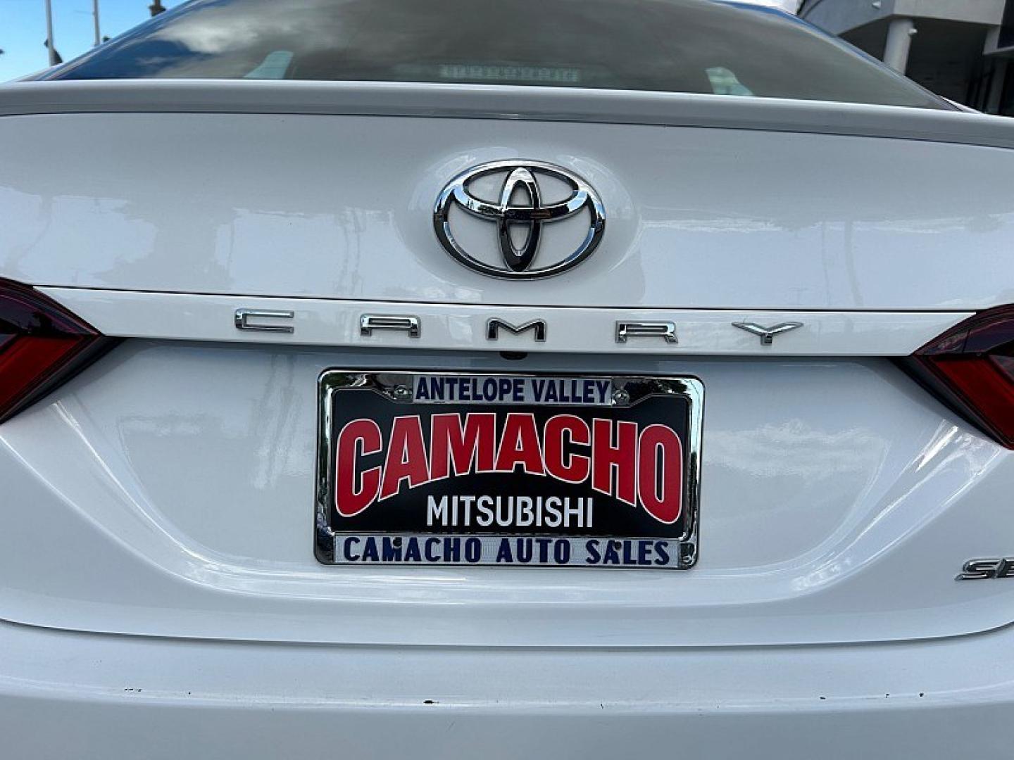2023 WHITE Toyota Camry (4T1G11AK9PU) with an 4-Cyl 2.5 Liter engine, Automatic 8-Spd w/Sequential Shift transmission, located at 412 Auto Vista Drive, Palmdale, 93551, (661) 945-0620, 34.592636, -118.136681 - Photo#8