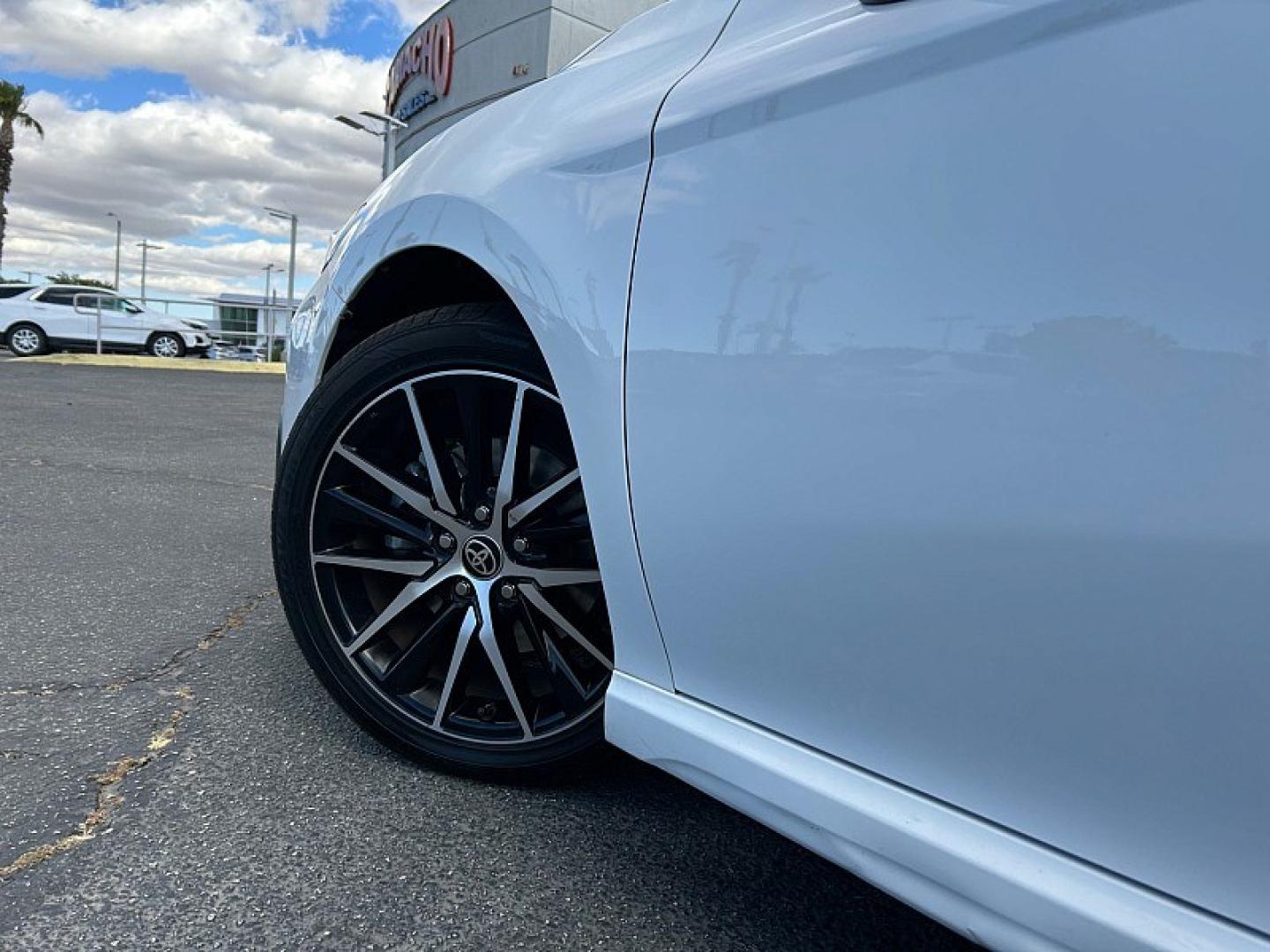 2023 WHITE Toyota Camry (4T1G11AK9PU) with an 4-Cyl 2.5 Liter engine, Automatic 8-Spd w/Sequential Shift transmission, located at 412 Auto Vista Drive, Palmdale, 93551, (661) 945-0620, 34.592636, -118.136681 - Photo#28