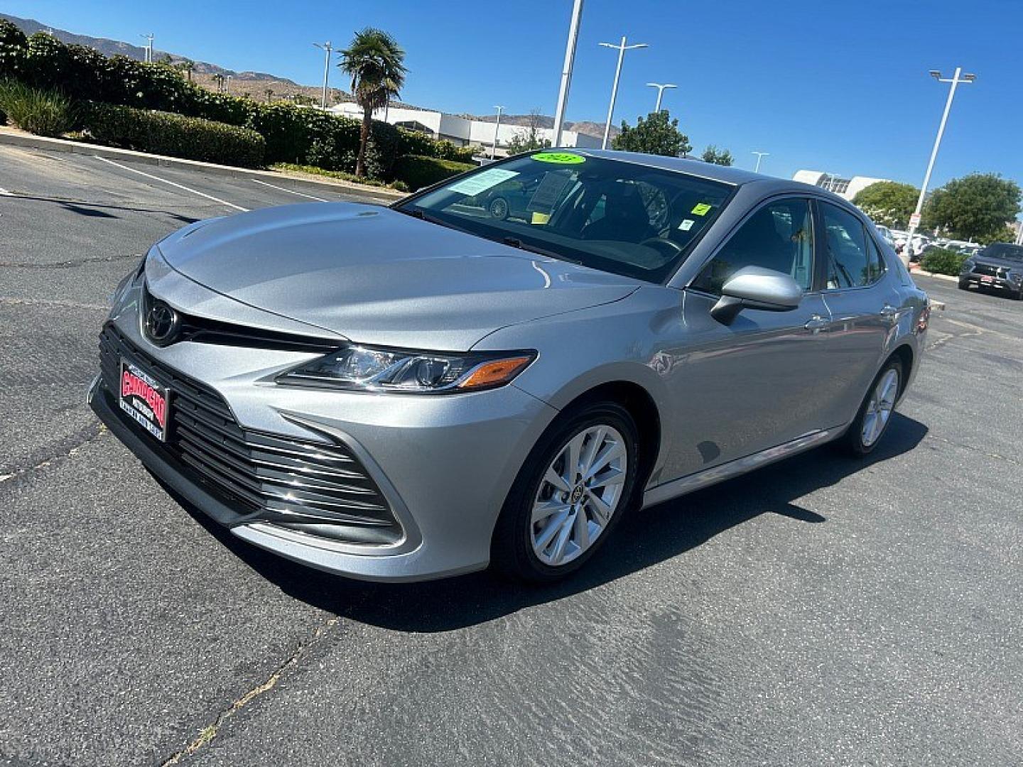 2023 Silver Toyota Camry (4T1C11AK7PU) with an 4-Cyl 2.5 Liter engine, Automatic 8-Spd w/Sequential Shift transmission, located at 412 Auto Vista Drive, Palmdale, 93551, (661) 945-0620, 34.592636, -118.136681- Photo#2
