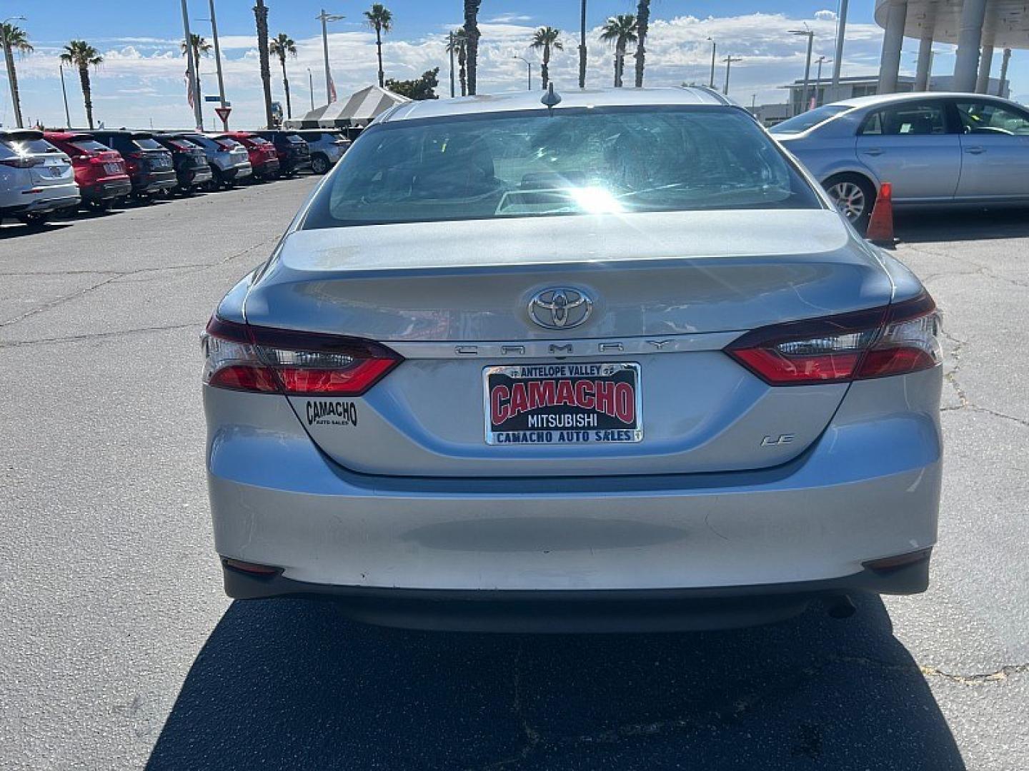 2023 Silver Toyota Camry (4T1C11AK7PU) with an 4-Cyl 2.5 Liter engine, Automatic 8-Spd w/Sequential Shift transmission, located at 412 Auto Vista Drive, Palmdale, 93551, (661) 945-0620, 34.592636, -118.136681- Photo#8