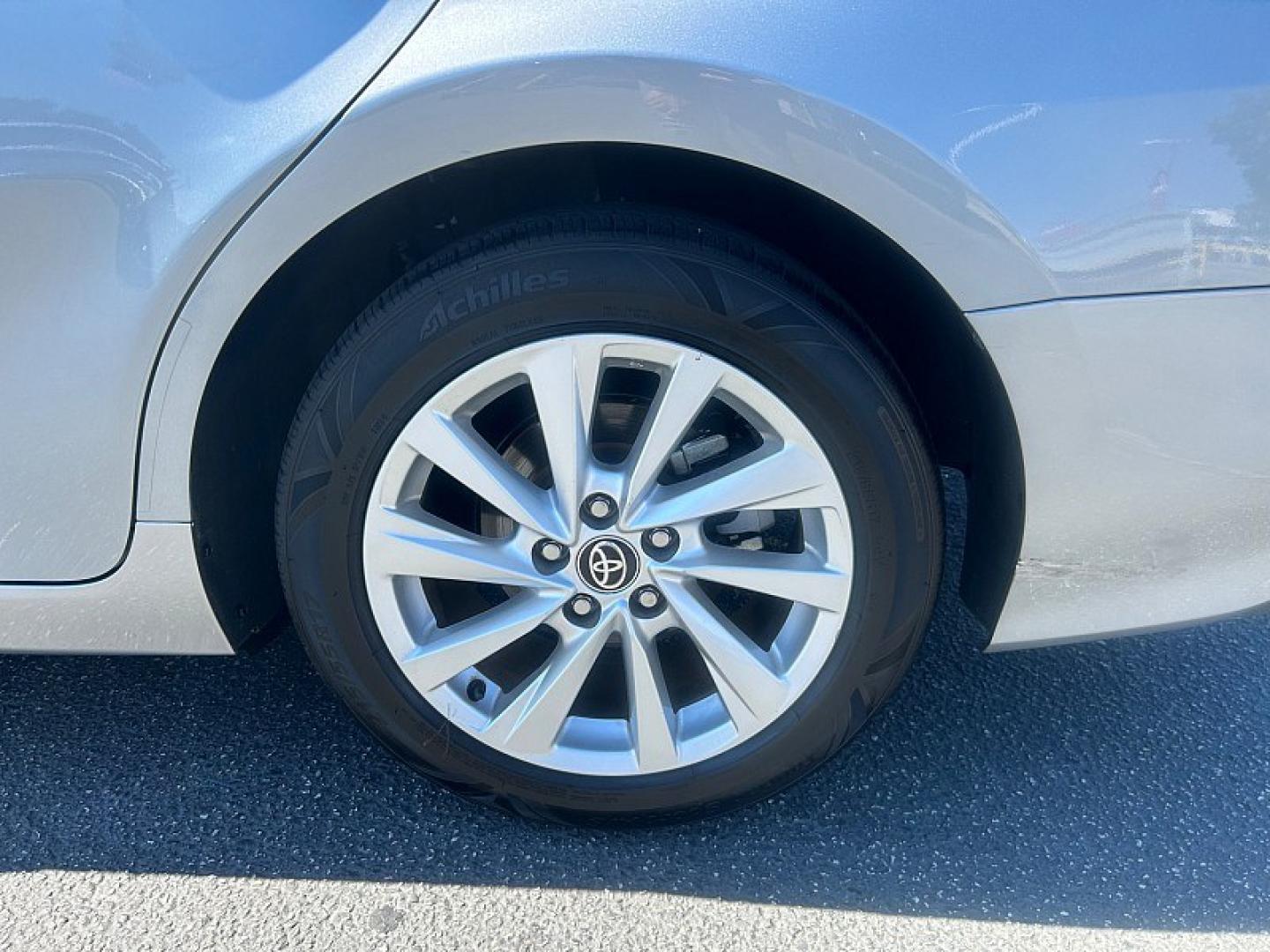 2023 Silver Toyota Camry (4T1C11AK7PU) with an 4-Cyl 2.5 Liter engine, Automatic 8-Spd w/Sequential Shift transmission, located at 412 Auto Vista Drive, Palmdale, 93551, (661) 945-0620, 34.592636, -118.136681- Photo#13