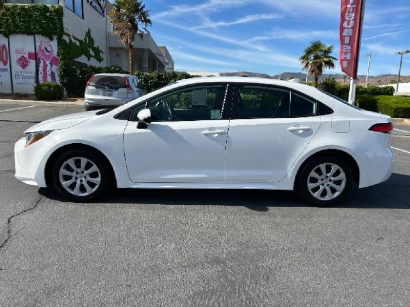 2023 WHITE Toyota Corolla (5YFB4MDE2PP) with an 4-Cyl 2.0 Liter engine, Automatic CVT transmission, located at 412 Auto Vista Drive, Palmdale, 93551, (661) 945-0620, 34.592636, -118.136681 - Photo#3