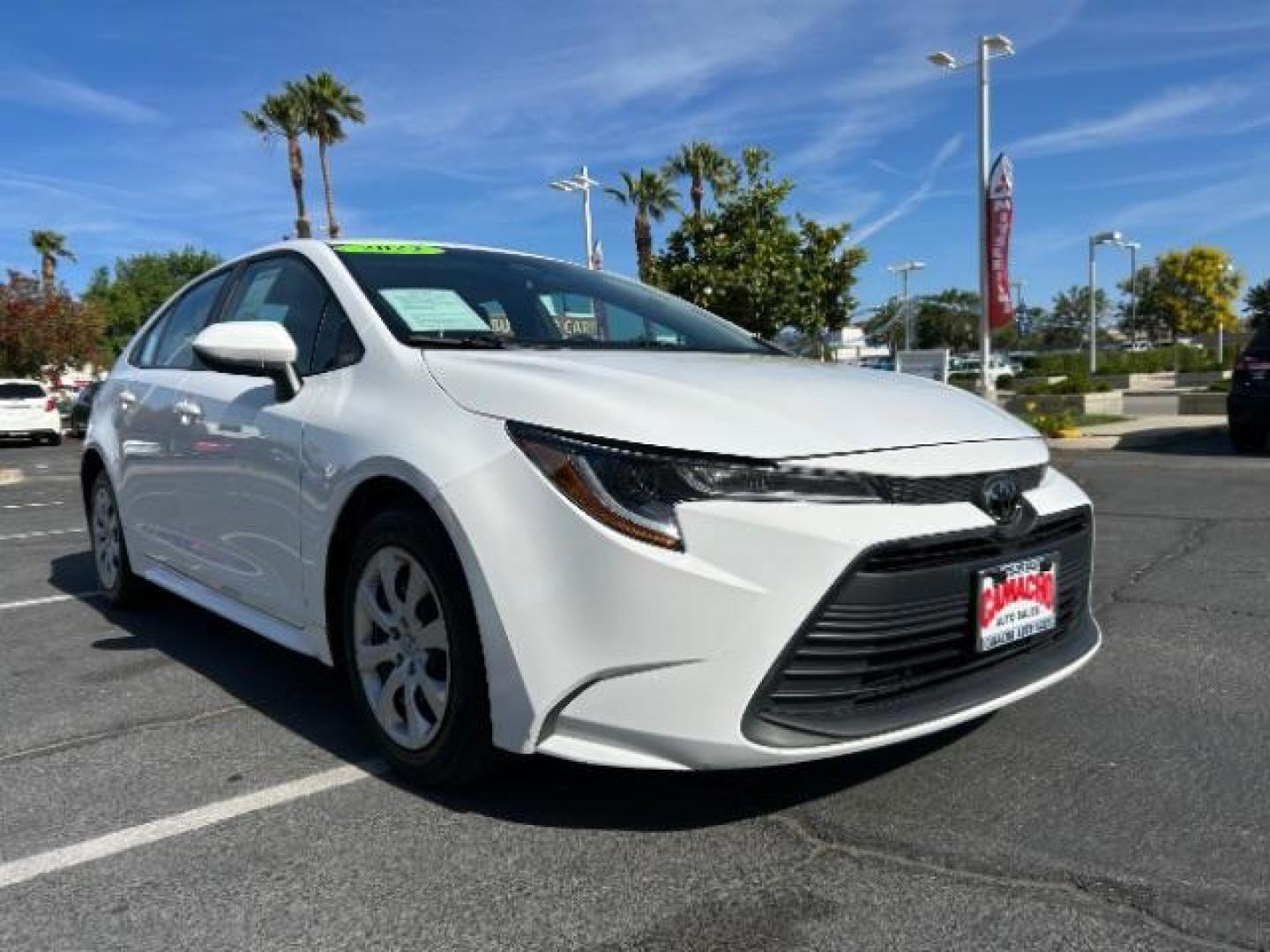 2023 WHITE Toyota Corolla (5YFB4MDE3PP) with an 4-Cyl 2.0 Liter engine, Automatic CVT transmission, located at 412 Auto Vista Drive, Palmdale, 93551, (661) 945-0620, 34.592636, -118.136681 - Photo#0