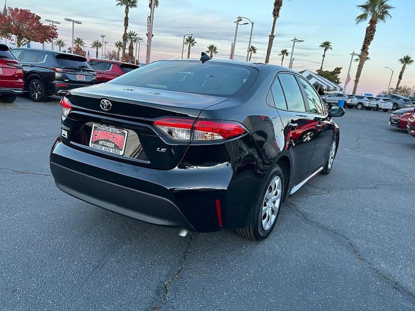 2023 BLACK Toyota Corolla (5YFB4MDE3PP) with an 4-Cyl 2.0 Liter engine, Automatic CVT transmission, located at 412 Auto Vista Drive, Palmdale, 93551, (661) 945-0620, 34.592636, -118.136681 - Photo#2