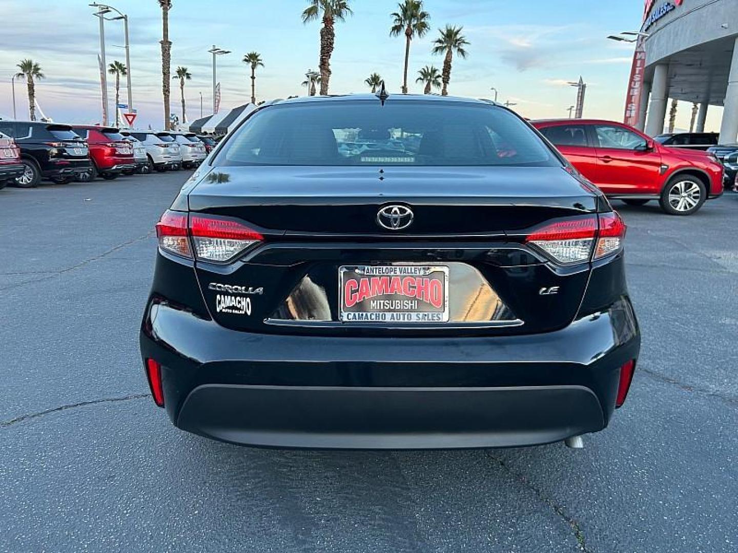 2023 BLACK Toyota Corolla (5YFB4MDE3PP) with an 4-Cyl 2.0 Liter engine, Automatic CVT transmission, located at 412 Auto Vista Drive, Palmdale, 93551, (661) 945-0620, 34.592636, -118.136681 - Photo#3